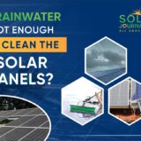 Is Rainwater Not Enough to Clean the Solar Panels