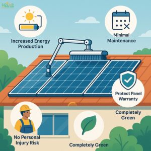 Benefits of Automatic Solar Panel Cleaning