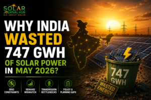 Why India Wasted 747 GWh of Solar Power in May 2026